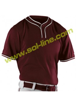 Mehroon Micro Fiber Jerseys With White Piping